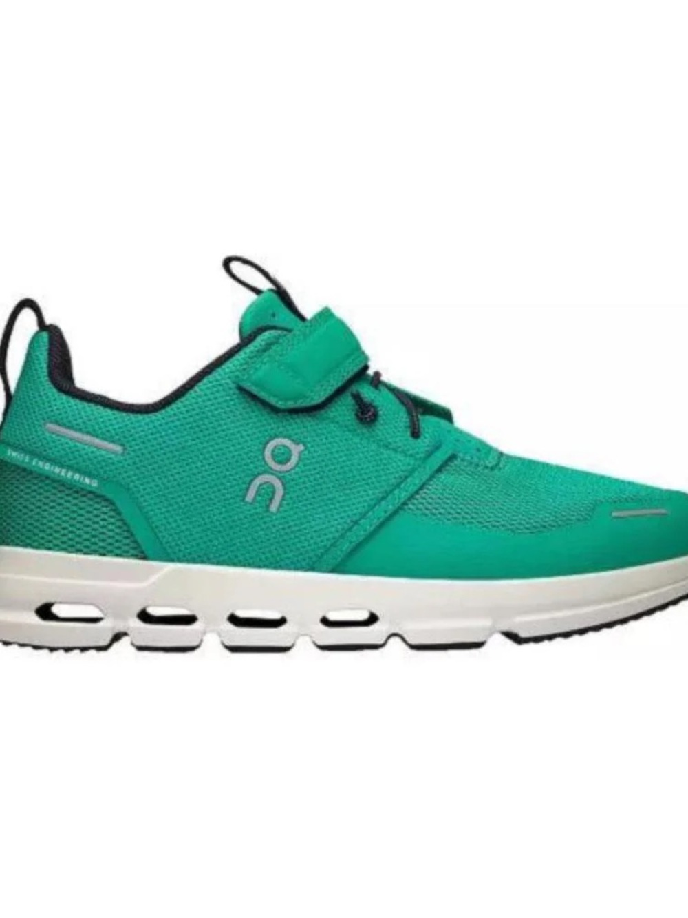 On Running Kids Cloudace Sneaker in Teal Green with White Sole